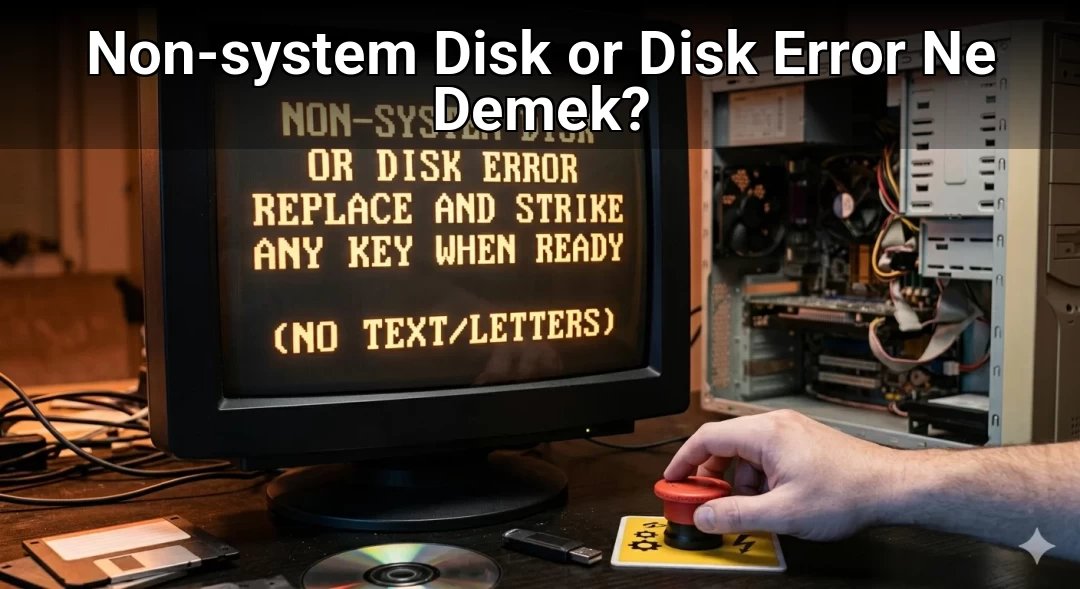 Non-system Disk or Disk Error Ne Demek?